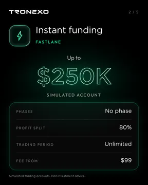 Slide 2: Instant funding